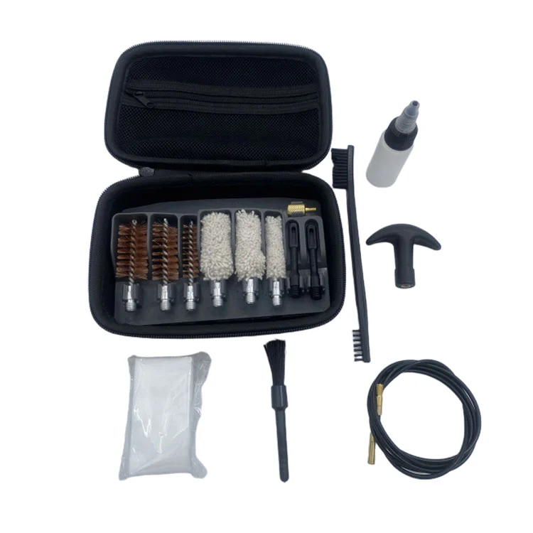 Shotgun Cleaning Kit With A Camouflage Eva Case